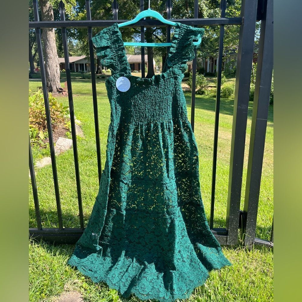 Hill House Collector’s Edition Botanical Garden Lace Ellie Nap Dress NWT - Picture 14 of 16